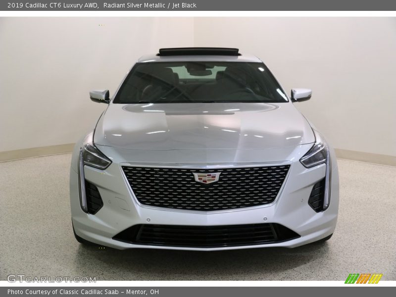 Radiant Silver Metallic / Jet Black 2019 Cadillac CT6 Luxury AWD