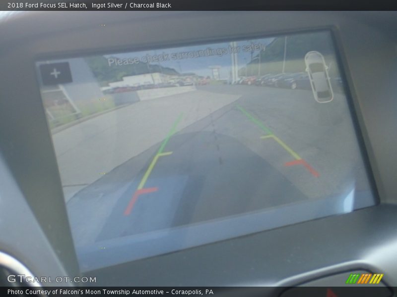 Ingot Silver / Charcoal Black 2018 Ford Focus SEL Hatch