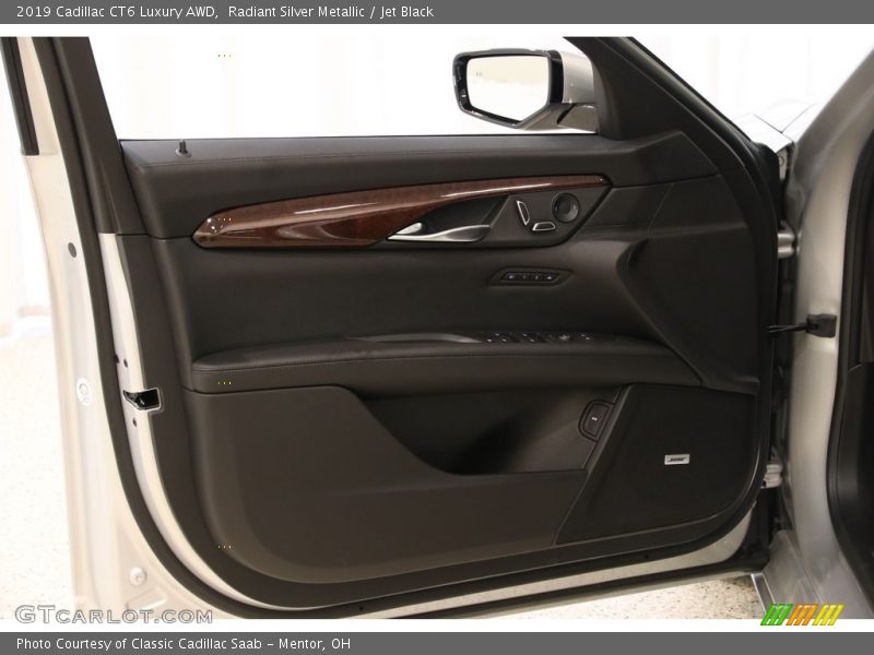 Radiant Silver Metallic / Jet Black 2019 Cadillac CT6 Luxury AWD
