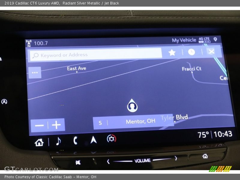 Navigation of 2019 CT6 Luxury AWD