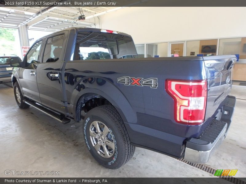 Blue Jeans / Earth Gray 2019 Ford F150 XLT SuperCrew 4x4