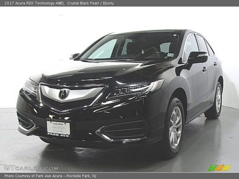 Crystal Black Pearl / Ebony 2017 Acura RDX Technology AWD