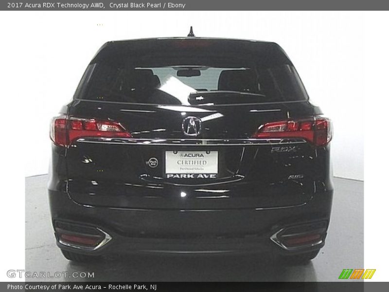 Crystal Black Pearl / Ebony 2017 Acura RDX Technology AWD