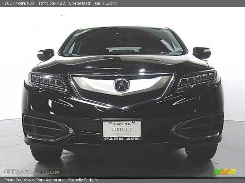 Crystal Black Pearl / Ebony 2017 Acura RDX Technology AWD