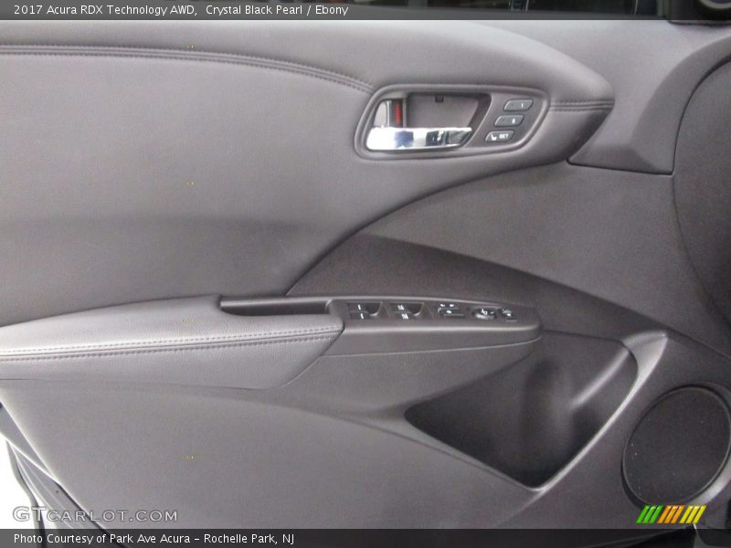 Crystal Black Pearl / Ebony 2017 Acura RDX Technology AWD