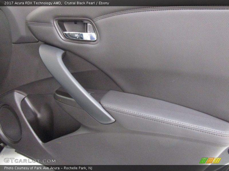 Crystal Black Pearl / Ebony 2017 Acura RDX Technology AWD