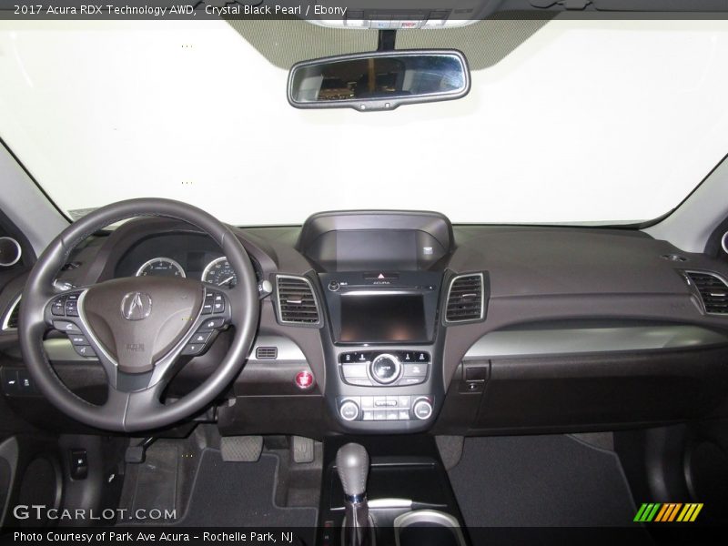 Crystal Black Pearl / Ebony 2017 Acura RDX Technology AWD