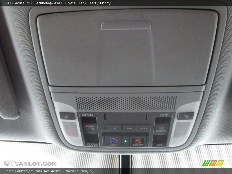 Crystal Black Pearl / Ebony 2017 Acura RDX Technology AWD