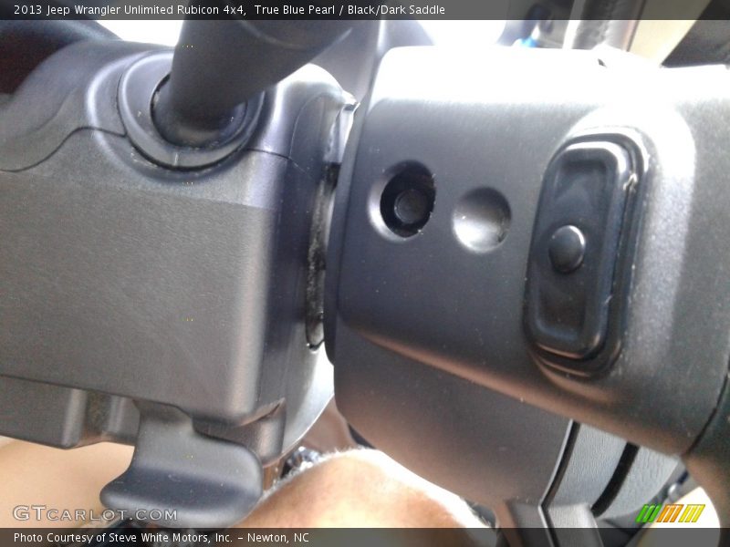 True Blue Pearl / Black/Dark Saddle 2013 Jeep Wrangler Unlimited Rubicon 4x4