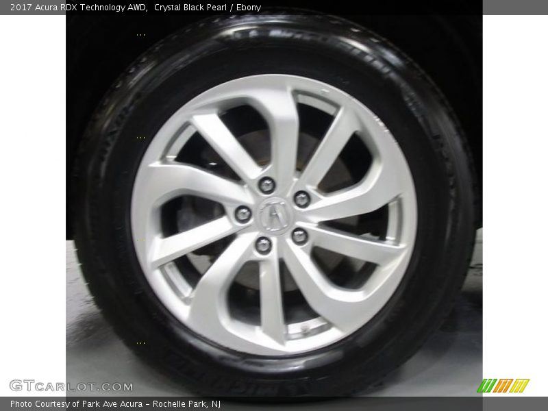 Crystal Black Pearl / Ebony 2017 Acura RDX Technology AWD