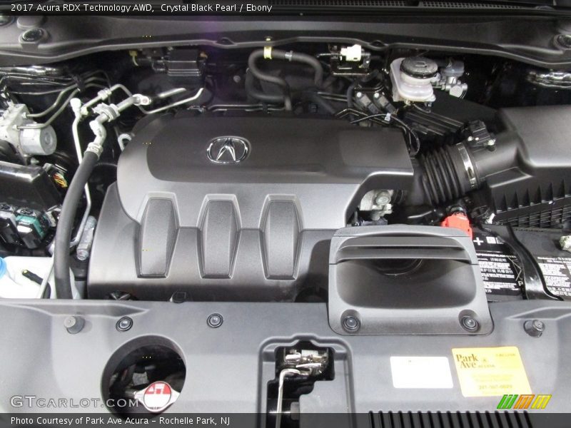 Crystal Black Pearl / Ebony 2017 Acura RDX Technology AWD