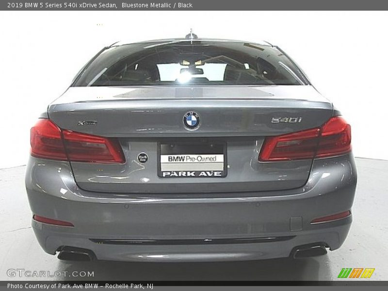 Bluestone Metallic / Black 2019 BMW 5 Series 540i xDrive Sedan