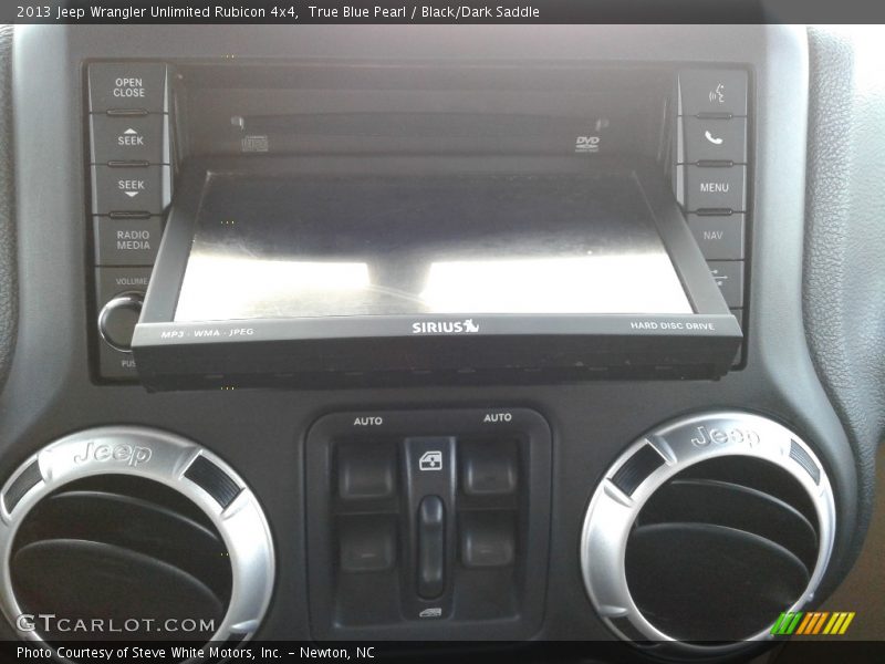 True Blue Pearl / Black/Dark Saddle 2013 Jeep Wrangler Unlimited Rubicon 4x4