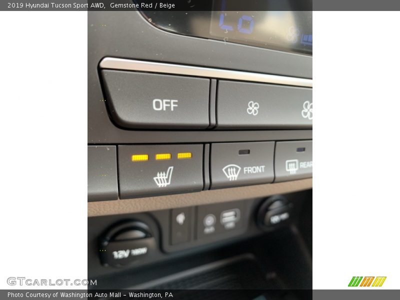 Gemstone Red / Beige 2019 Hyundai Tucson Sport AWD