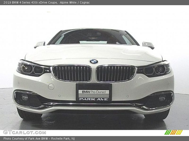 Alpine White / Cognac 2019 BMW 4 Series 430i xDrive Coupe