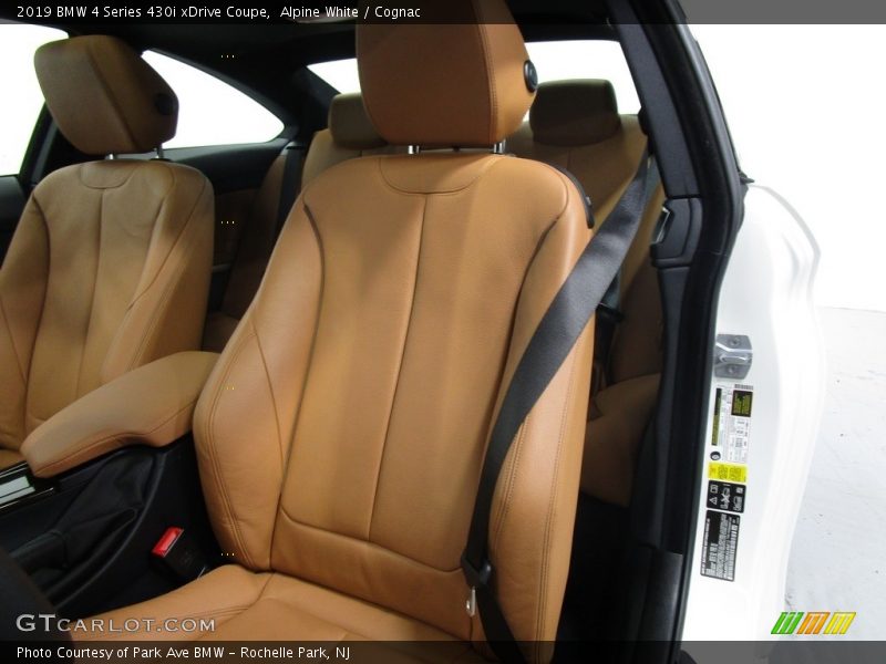 Alpine White / Cognac 2019 BMW 4 Series 430i xDrive Coupe