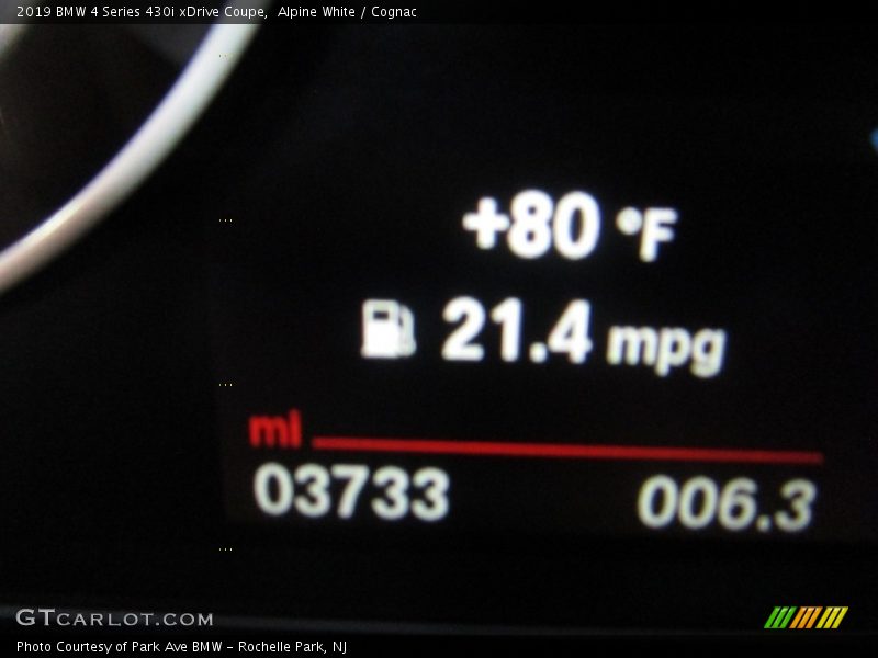 Alpine White / Cognac 2019 BMW 4 Series 430i xDrive Coupe