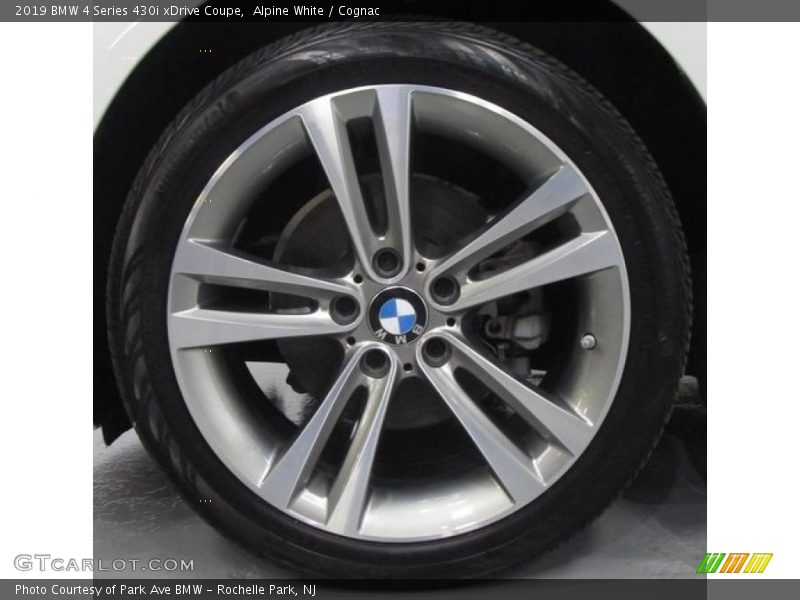 Alpine White / Cognac 2019 BMW 4 Series 430i xDrive Coupe