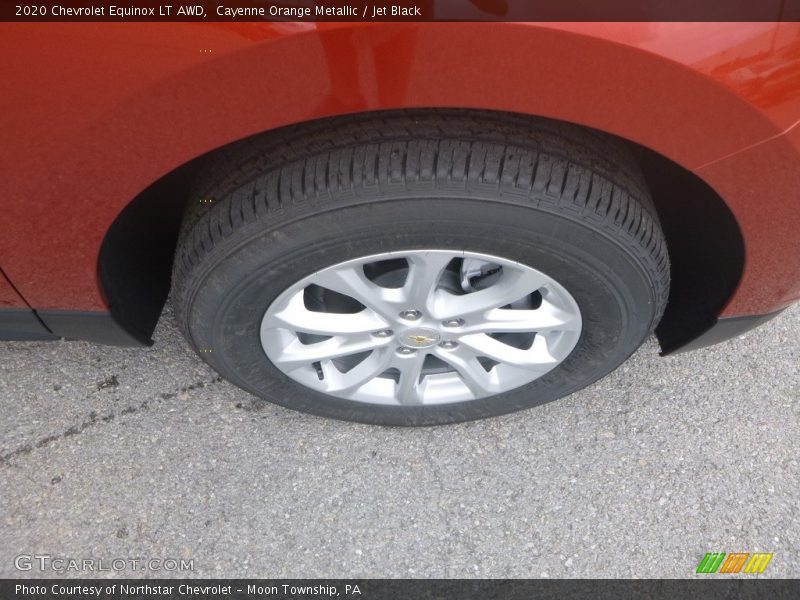 Cayenne Orange Metallic / Jet Black 2020 Chevrolet Equinox LT AWD