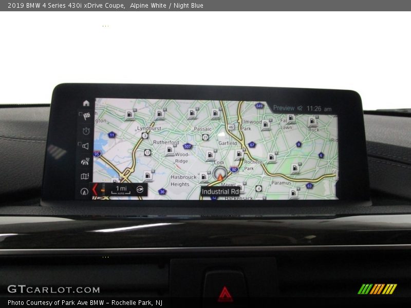 Alpine White / Night Blue 2019 BMW 4 Series 430i xDrive Coupe