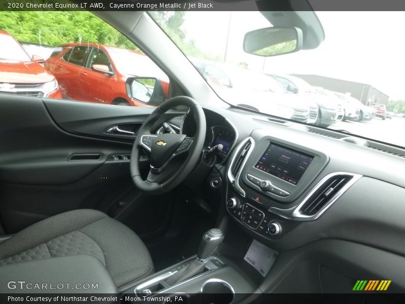 Cayenne Orange Metallic / Jet Black 2020 Chevrolet Equinox LT AWD