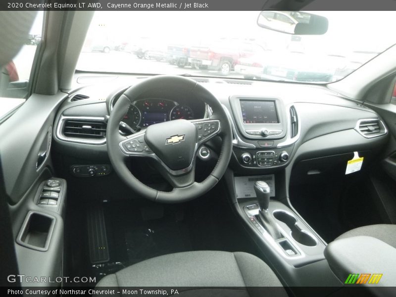 Cayenne Orange Metallic / Jet Black 2020 Chevrolet Equinox LT AWD