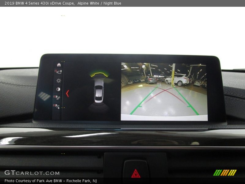 Alpine White / Night Blue 2019 BMW 4 Series 430i xDrive Coupe