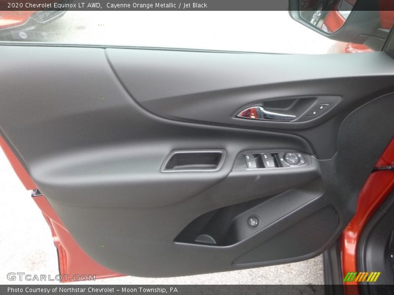 Cayenne Orange Metallic / Jet Black 2020 Chevrolet Equinox LT AWD