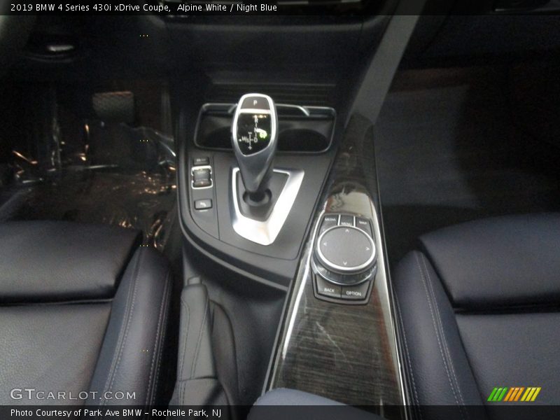 Alpine White / Night Blue 2019 BMW 4 Series 430i xDrive Coupe