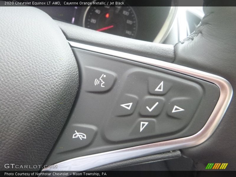 Cayenne Orange Metallic / Jet Black 2020 Chevrolet Equinox LT AWD