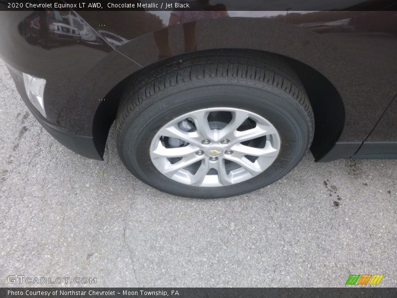 Chocolate Metallic / Jet Black 2020 Chevrolet Equinox LT AWD