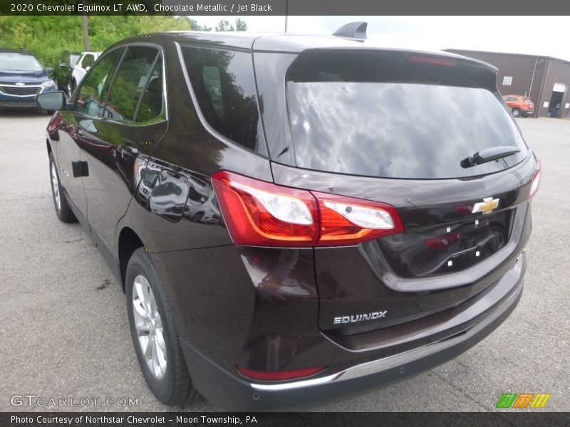 Chocolate Metallic / Jet Black 2020 Chevrolet Equinox LT AWD
