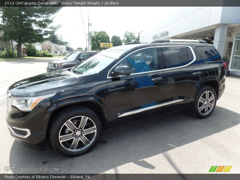 Ebony Twilight Metallic / Jet Black 2019 GMC Acadia Denali AWD
