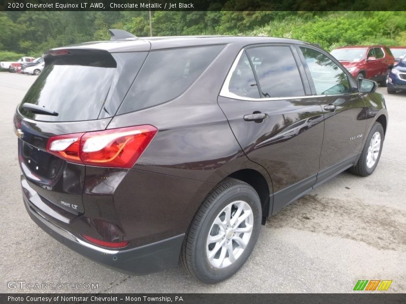 Chocolate Metallic / Jet Black 2020 Chevrolet Equinox LT AWD