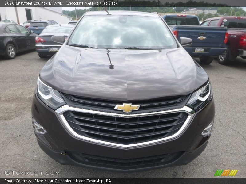 Chocolate Metallic / Jet Black 2020 Chevrolet Equinox LT AWD