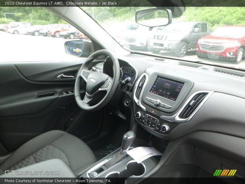 Chocolate Metallic / Jet Black 2020 Chevrolet Equinox LT AWD
