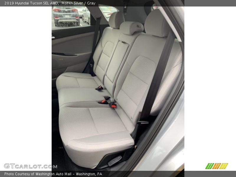 Molten Silver / Gray 2019 Hyundai Tucson SEL AWD