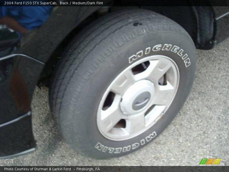 Black / Medium/Dark Flint 2004 Ford F150 STX SuperCab