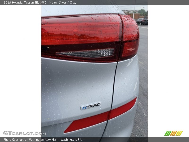 Molten Silver / Gray 2019 Hyundai Tucson SEL AWD