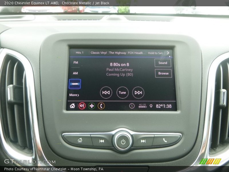 Chocolate Metallic / Jet Black 2020 Chevrolet Equinox LT AWD