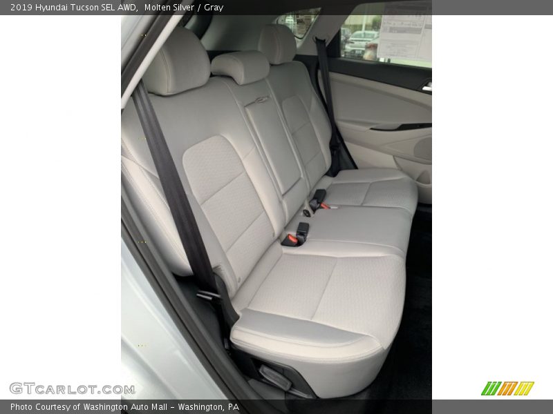 Molten Silver / Gray 2019 Hyundai Tucson SEL AWD