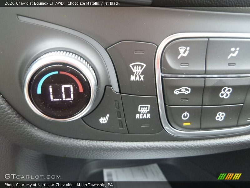 Chocolate Metallic / Jet Black 2020 Chevrolet Equinox LT AWD
