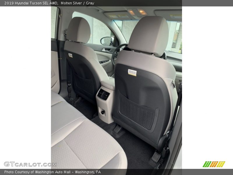 Molten Silver / Gray 2019 Hyundai Tucson SEL AWD