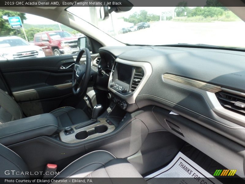 Ebony Twilight Metallic / Jet Black 2019 GMC Acadia Denali AWD