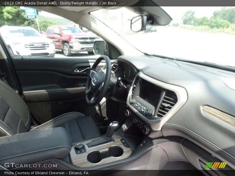 Ebony Twilight Metallic / Jet Black 2019 GMC Acadia Denali AWD