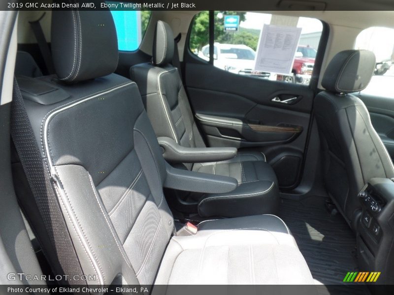 Ebony Twilight Metallic / Jet Black 2019 GMC Acadia Denali AWD