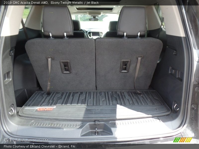 Ebony Twilight Metallic / Jet Black 2019 GMC Acadia Denali AWD