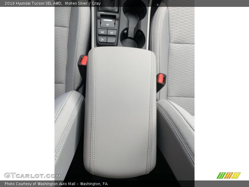 Molten Silver / Gray 2019 Hyundai Tucson SEL AWD