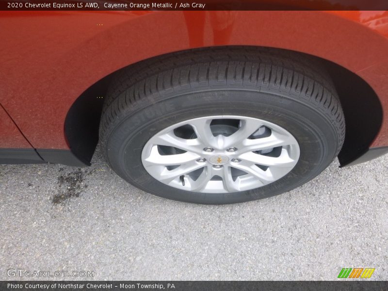 Cayenne Orange Metallic / Ash Gray 2020 Chevrolet Equinox LS AWD