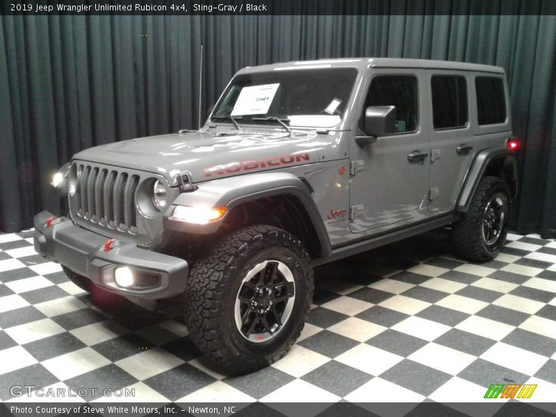 Sting-Gray / Black 2019 Jeep Wrangler Unlimited Rubicon 4x4